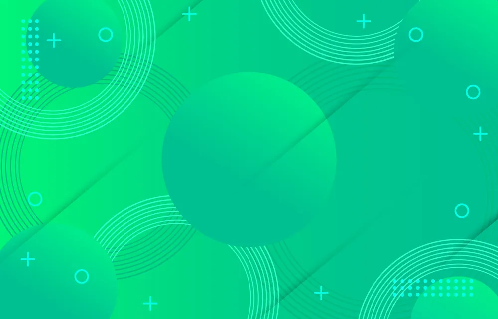 薄荷背景概念预览图 Mint Background Concept