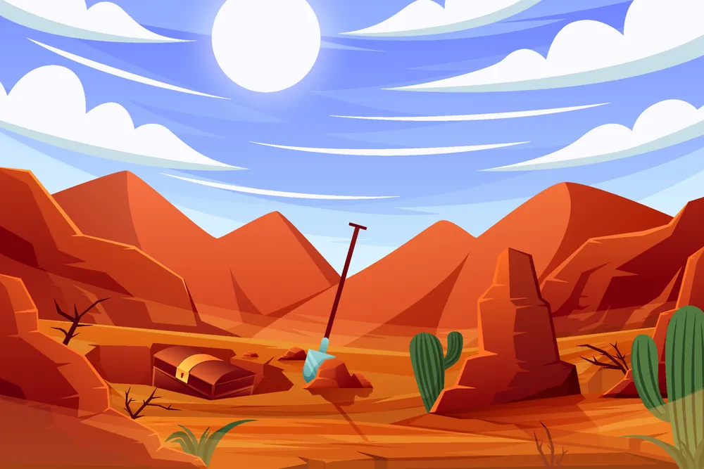 宝藏猎人背景预览图 Treasure Hunters Background