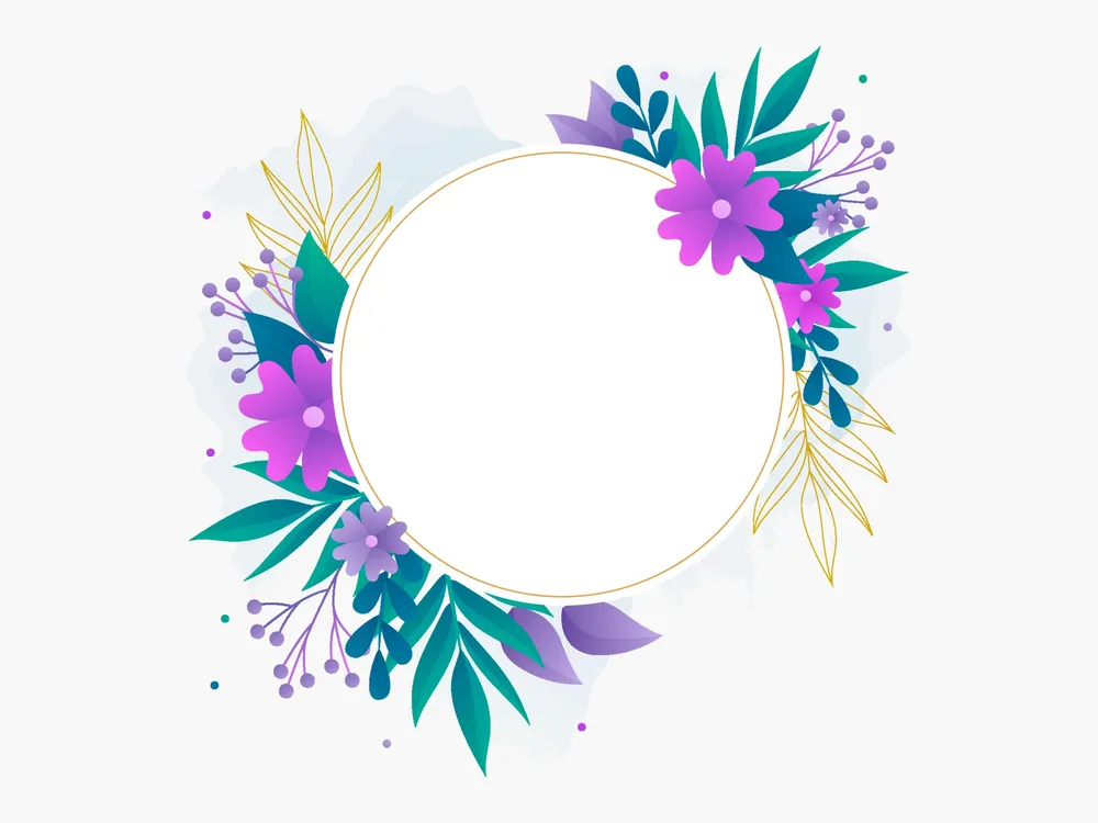 自然框架背景预览图 Nature Frame Background