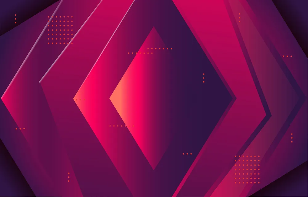 钻石技术红色抽象背景预览图 Diamond Technology Red Abstract Background