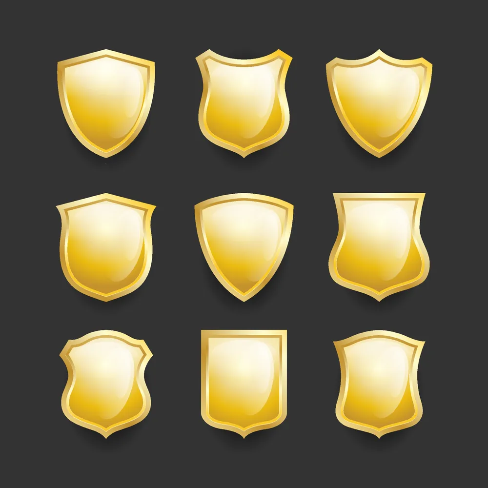 盾牌图标系列预览图 Shield Icon Collection