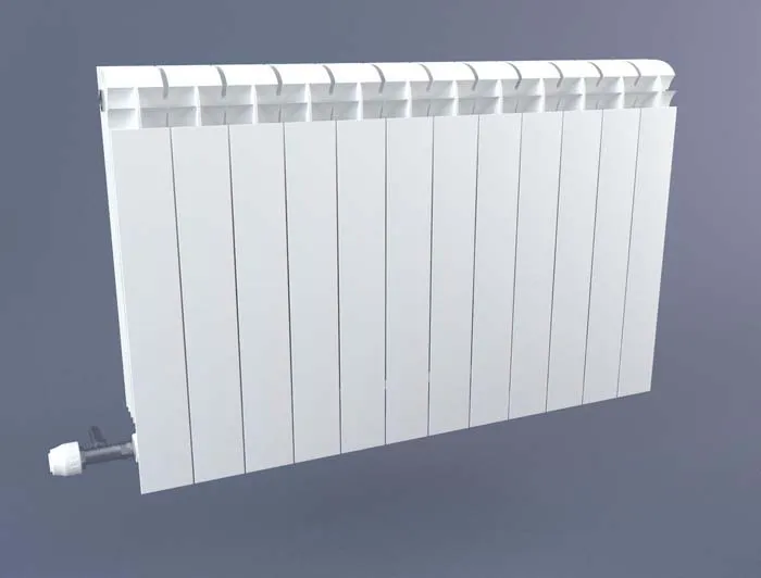 不同型号的散热器3D模型预览图2