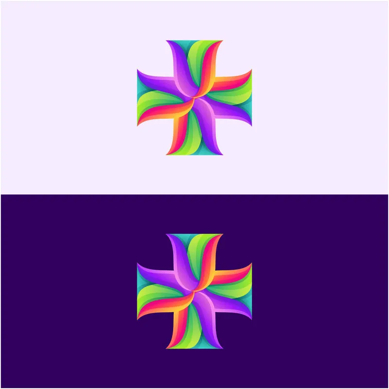 彩色企业LOGO图标预览图3