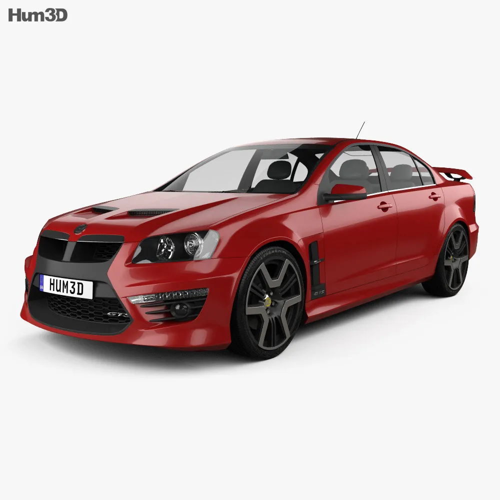 HSV GTS 2012 3D模型预览图