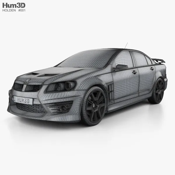 HSV GTS 2012 3D模型预览图2