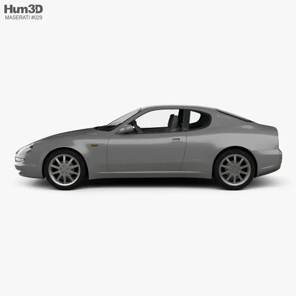 玛莎拉蒂Maserati 3200 GT 1998 3D模型预览图4