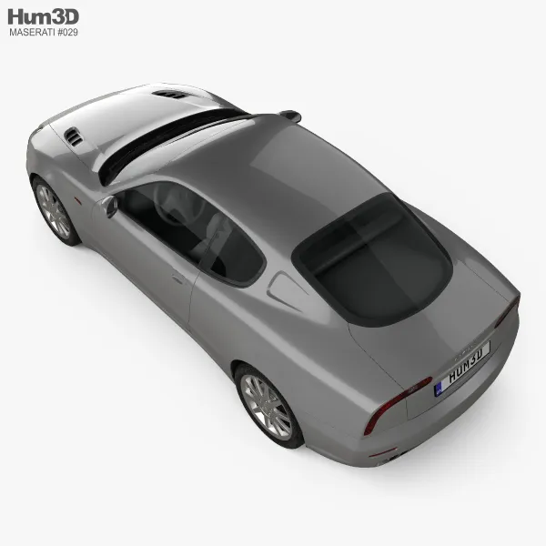 玛莎拉蒂Maserati 3200 GT 1998 3D模型预览图8