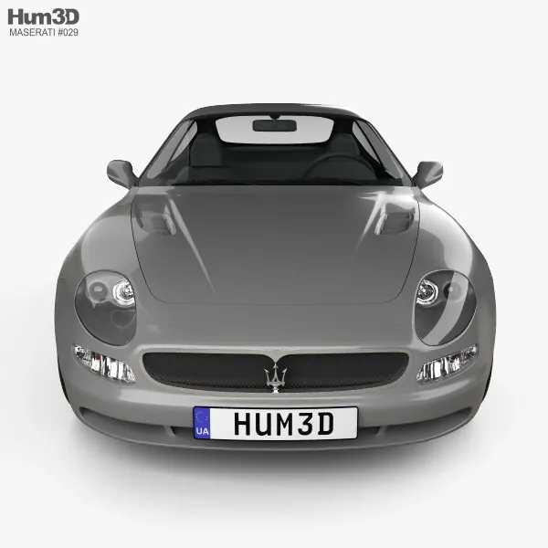 玛莎拉蒂Maserati 3200 GT 1998 3D模型预览图9