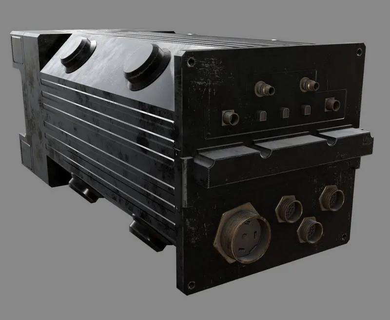 Radio Device无线电设备3D模型预览图