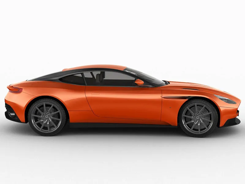 阿斯顿马丁 DB11跑车汽车3D/C4D模型预览图2