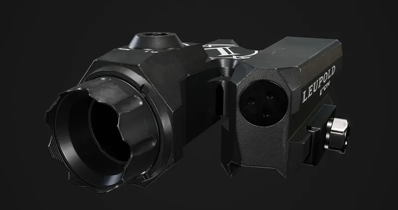 Leupold D-EVO瞄准镜3D模型预览图2