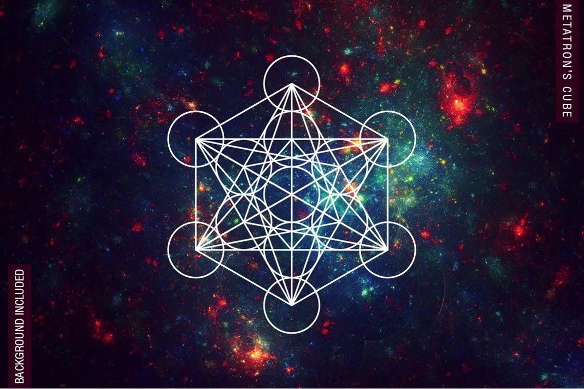 神圣几何星座符号魔法阵图案预览图1
