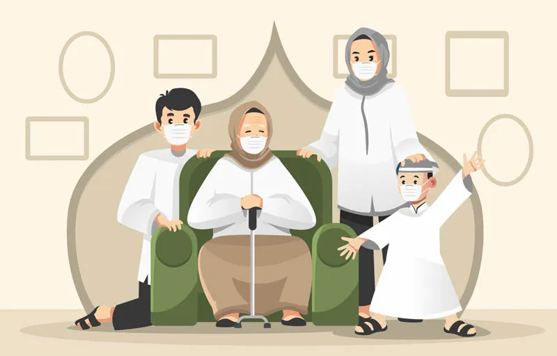 Little Family Gathering on Eid Adha
