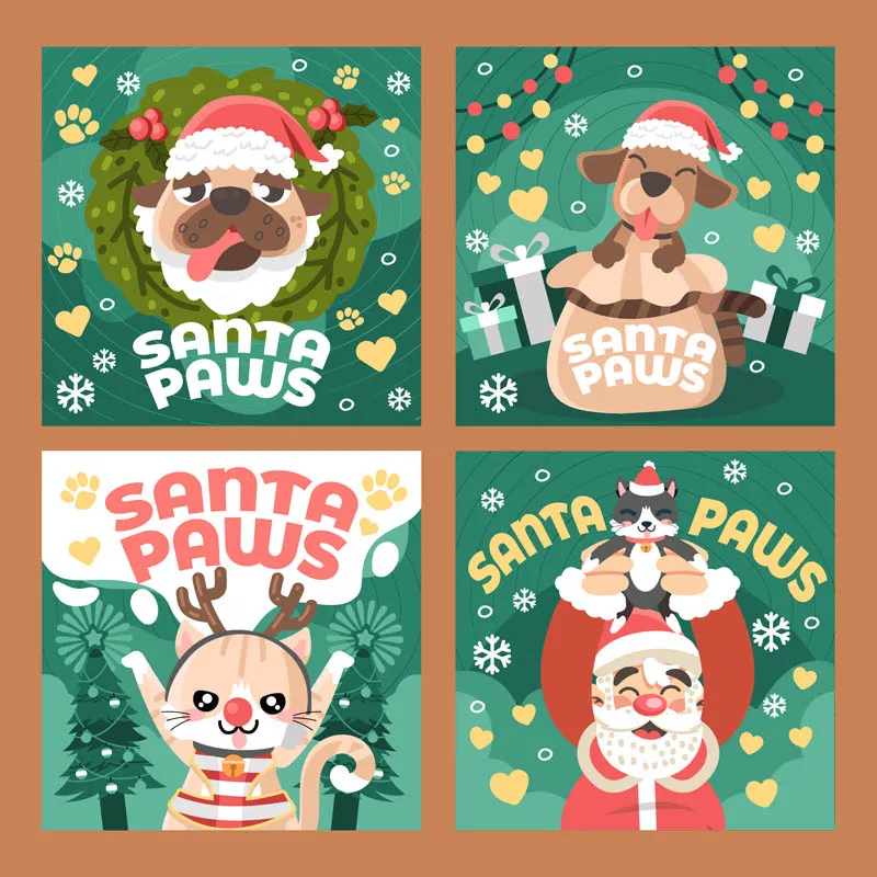 Cute Pet Adoption of Christmas