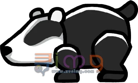 獾PNG免扣图片，尺寸：474×286px预览图
