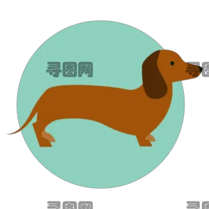 腊肠犬PNG免抠透明图片，尺寸：300×300像素预览图