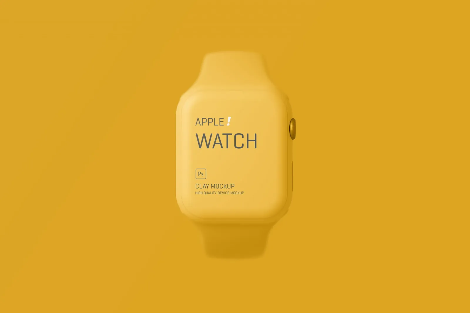 AppleWatch黏土简约样机模型预览图4