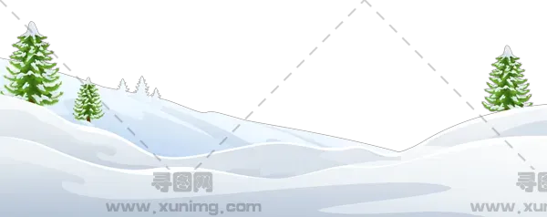 冬季透明背景pNG免抠图片|分辨率：600×238像素预览图