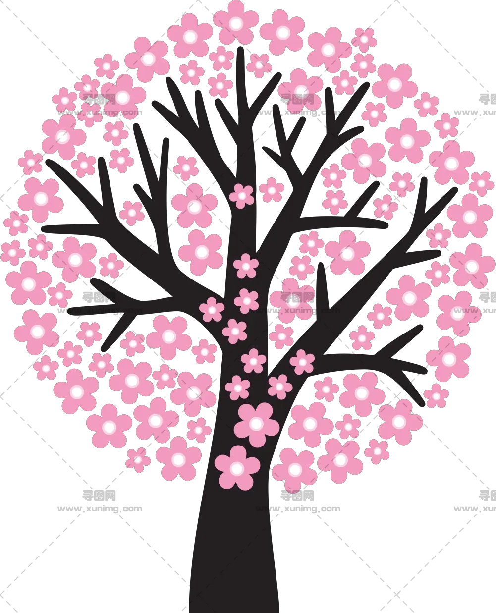 樱花透明背景pNG免抠图片|分辨率：5992×7407像素预览图