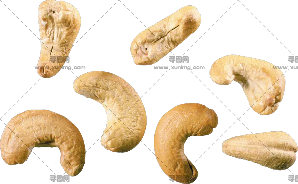 腰果PNG免抠图片|分辨率：2000×1535像素预览图