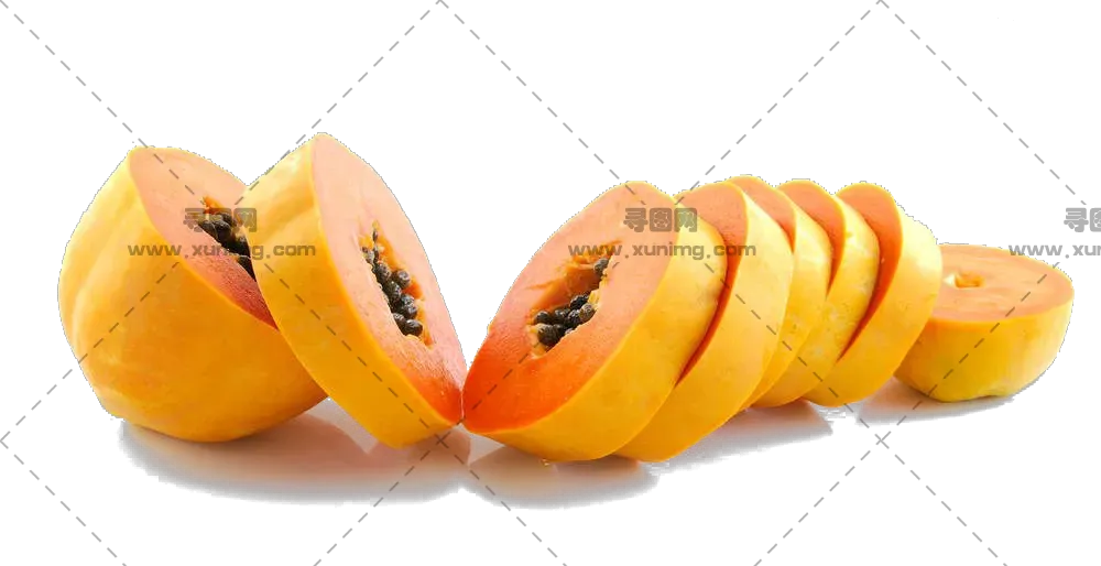 木瓜PNG免抠图片|分辨率：1000×1000像素预览图