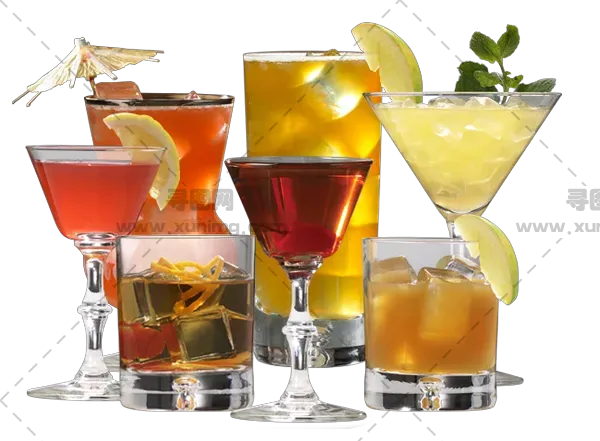 鸡尾酒PNG免抠图片|分辨率：600×441像素预览图