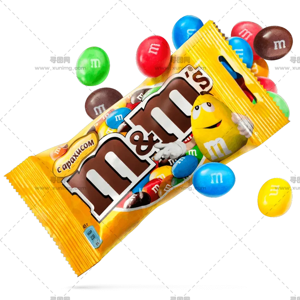 M&M’s（玛氏巧克力豆）PNG免抠图片|分辨率：1000×1000像素预览图