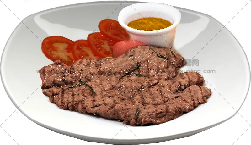 牛排肉PNG免抠图片|分辨率：1616×932像素预览图