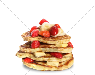 煎饼（PAncake）PNG免抠图片|分辨率：380×300像素预览图