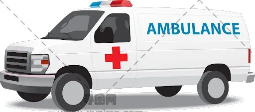 救护车PNG免抠图片|512×225像素预览图