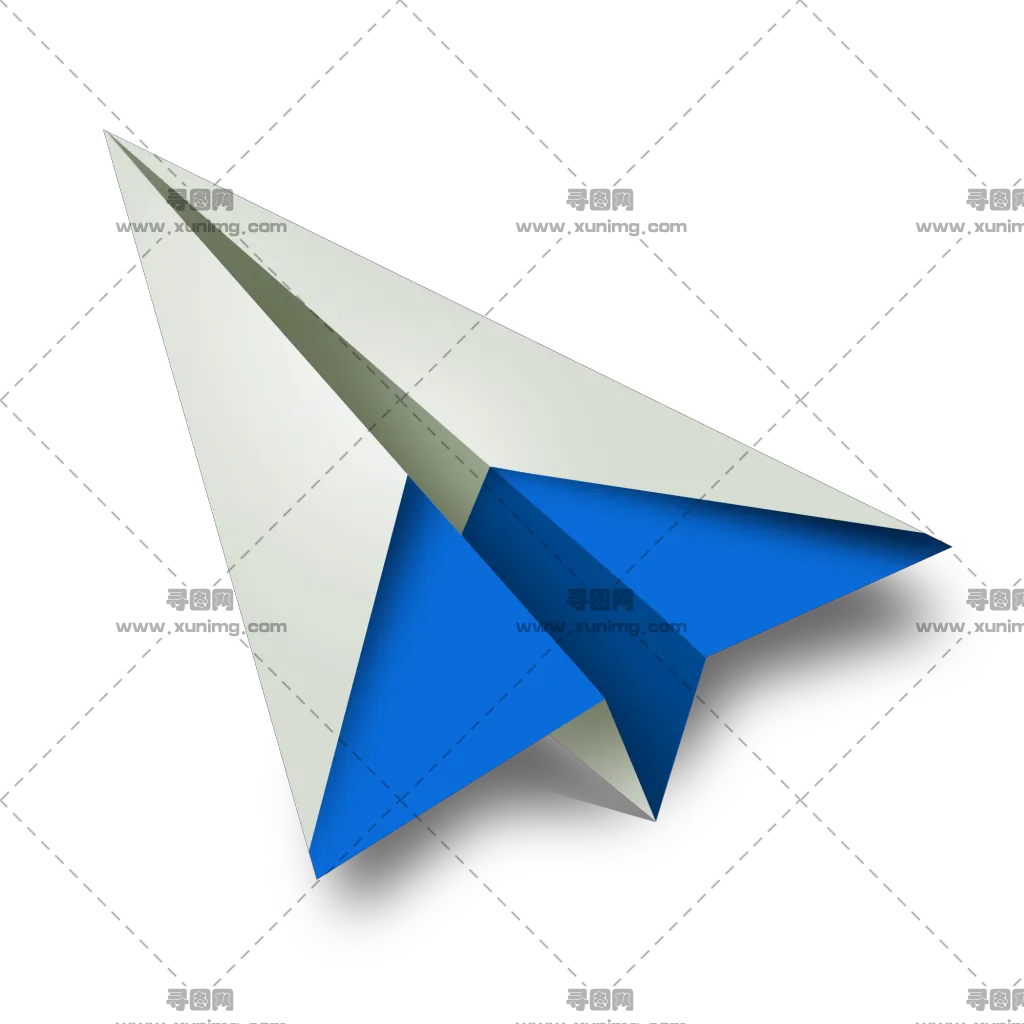 纸飞机PNG免抠图像|分辨率：1024×1024预览图