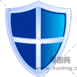 蓝色盾牌PNG免抠图像|分辨率：256×256预览图