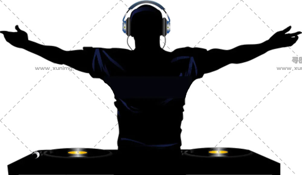 唱片骑师（DJ）PNG 图片|分辨率:2105×1224预览图