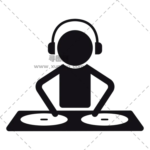 唱片骑师（DJ）PNG 图片|分辨率:512×512预览图