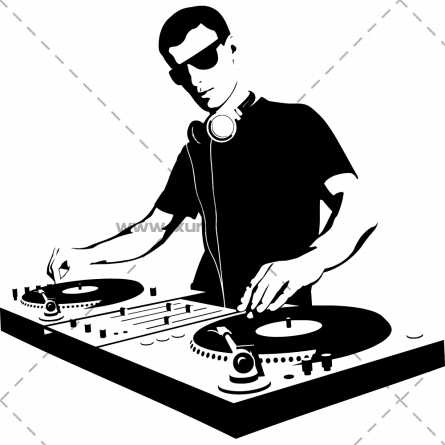 唱片骑师（DJ）PNG 图片|分辨率:445×445预览图