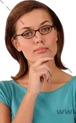 思考中的女人PNG免抠图片|分辨率:156×250预览图