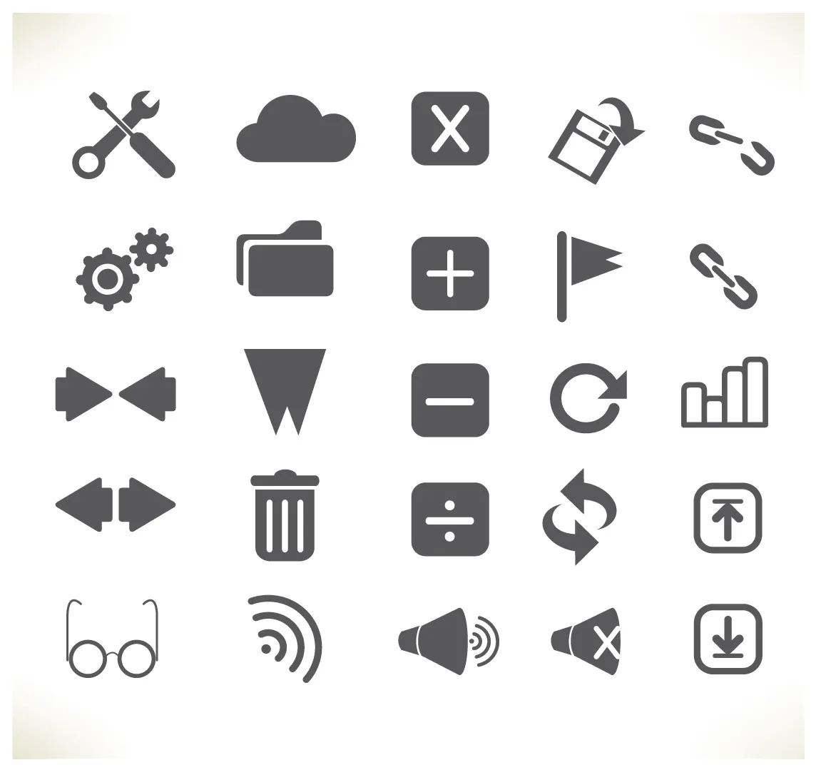 Toolbar  Interface icons 