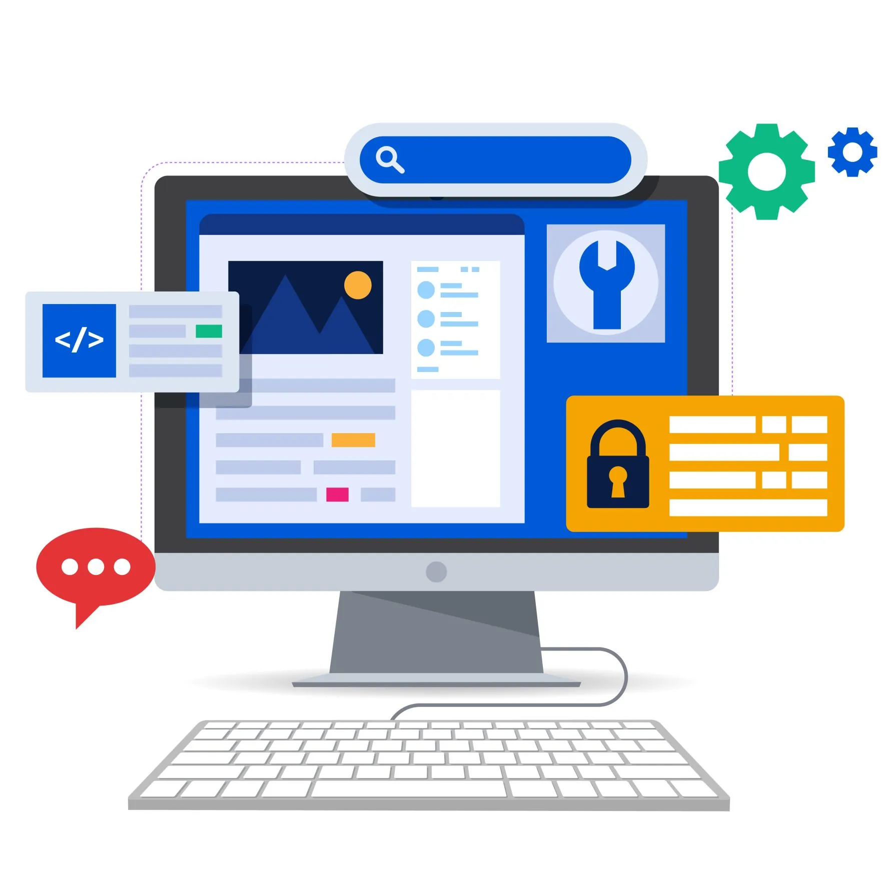 computer application function design elements app icons sketch 