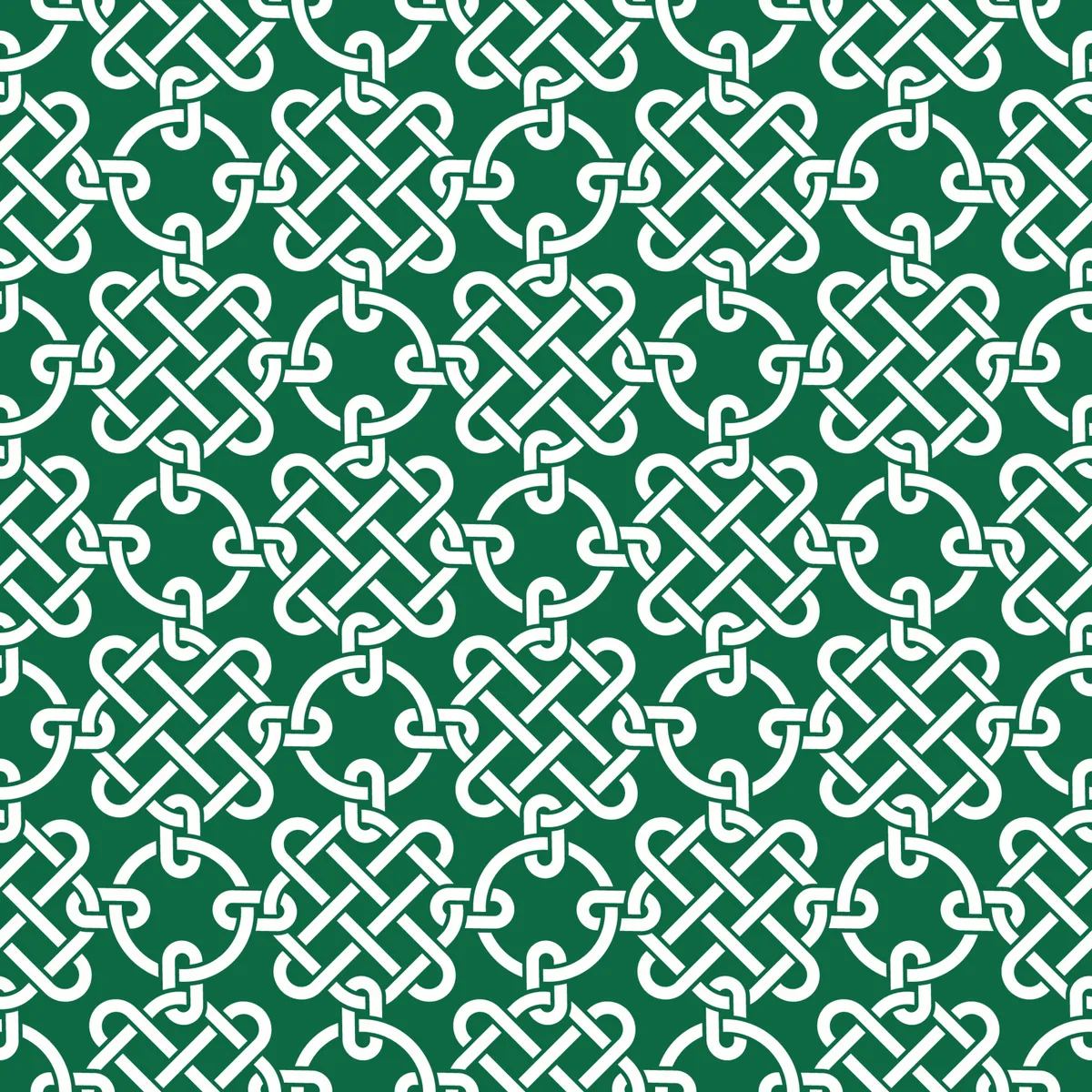 Celtic Knot Seamless Pattern Background