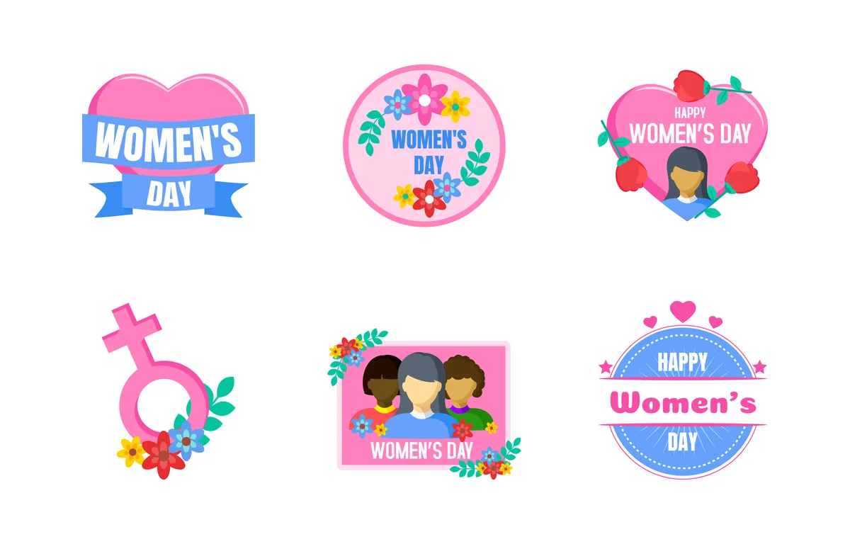Women's Day Diversity Sticker