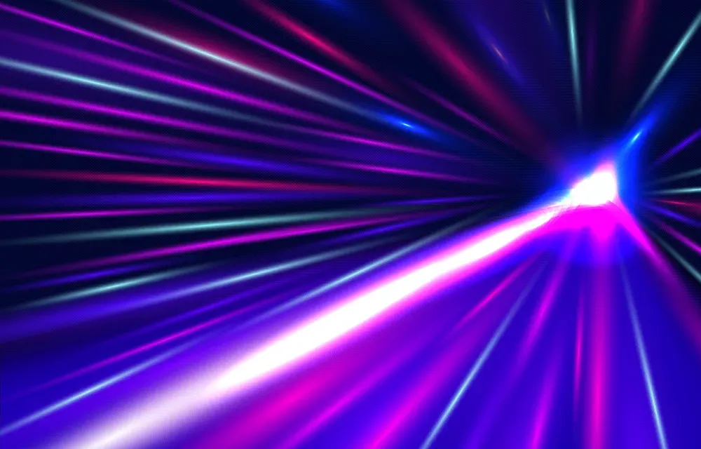 Light Speed Effect Background