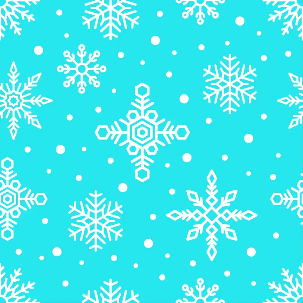Snowflake Seamless Background