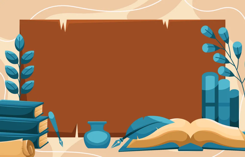 Poetry Day Background Template