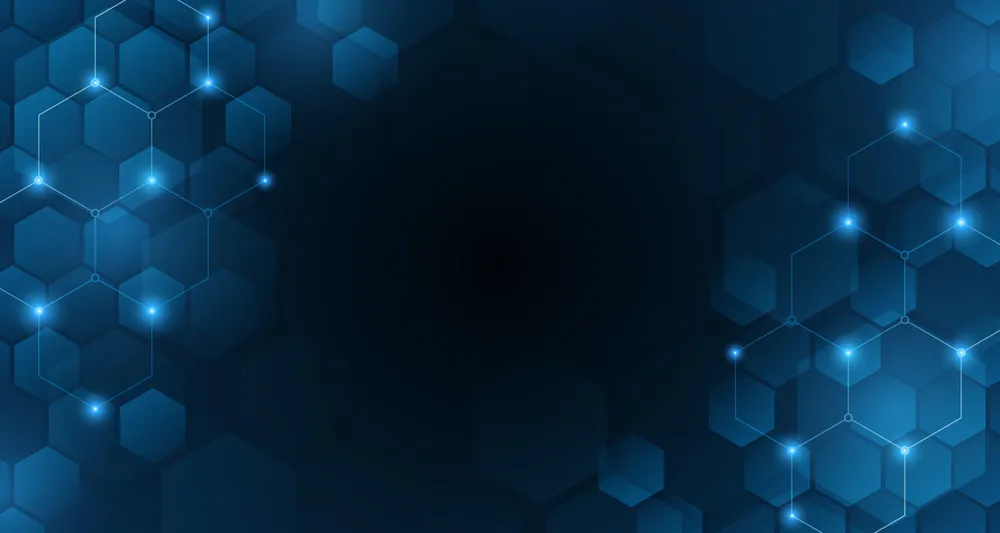 Modern Technology Blue Background