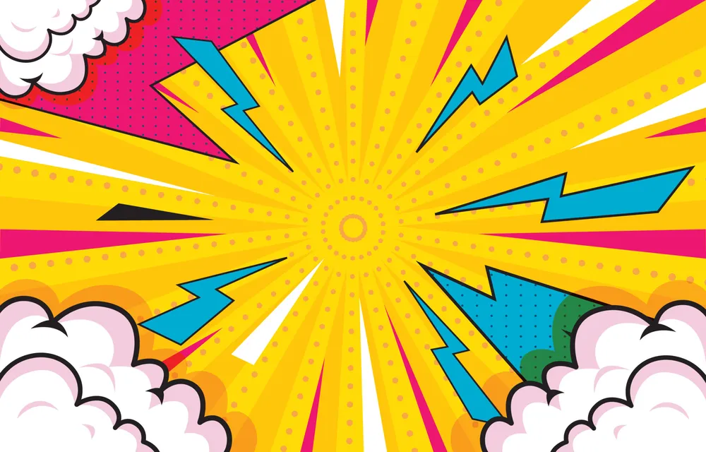 Template Pop Art Background