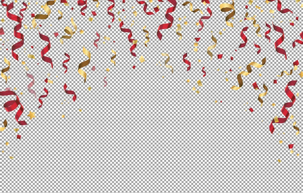 Colorful Confetti Background