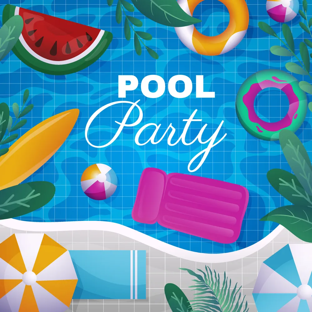 Background of Summer Activities