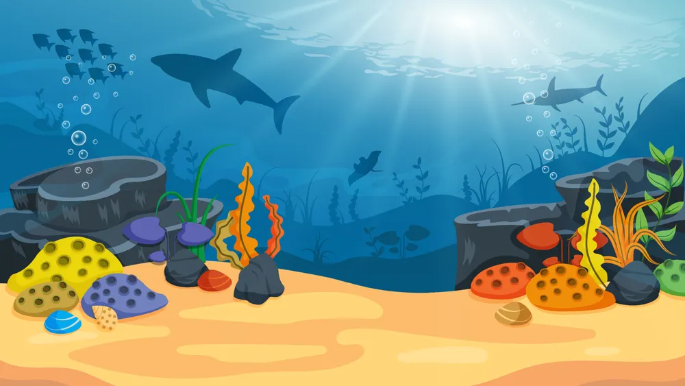 Underwater Ocean Background
