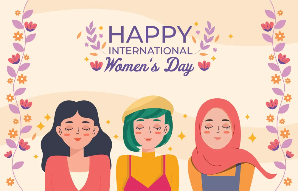 International Women Day Background