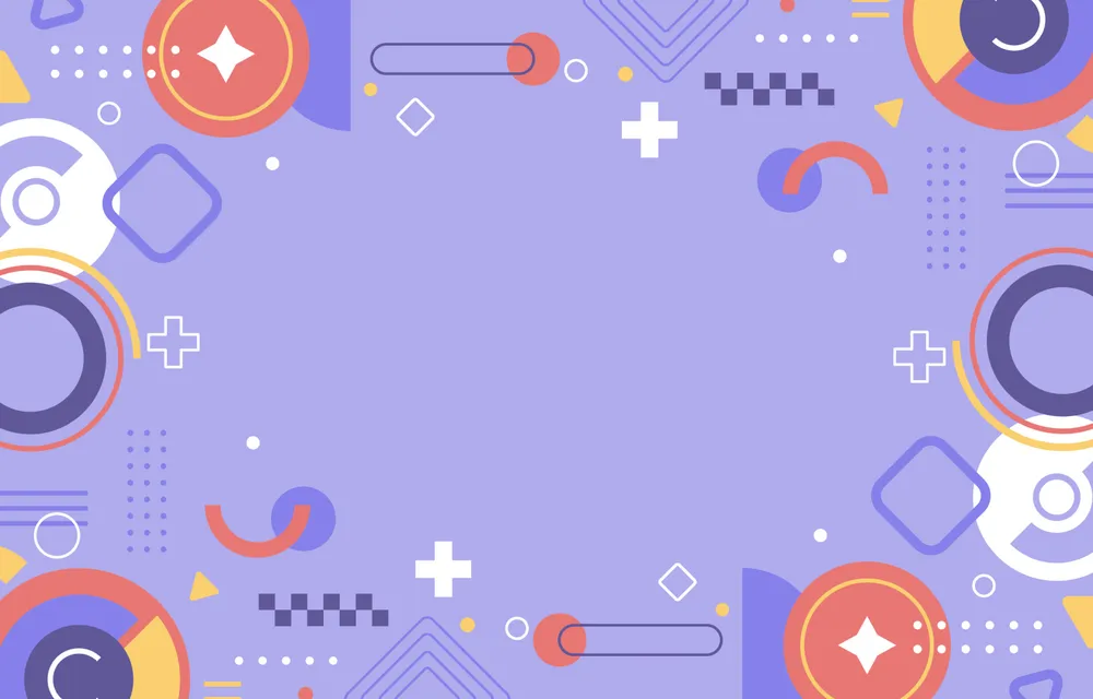 Flat Geometric Background